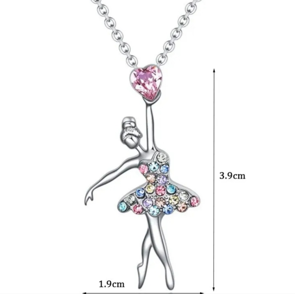 Ballet Lover Necklace - Picture 3 of 4